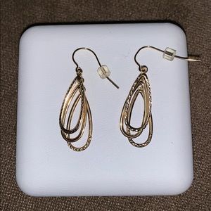 Gold Dangle Earrings